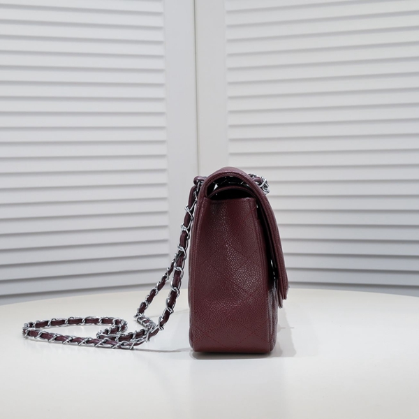 シャネルバッグ背面デザイン